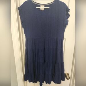 Knox Rose Deep Blue Casual Dress